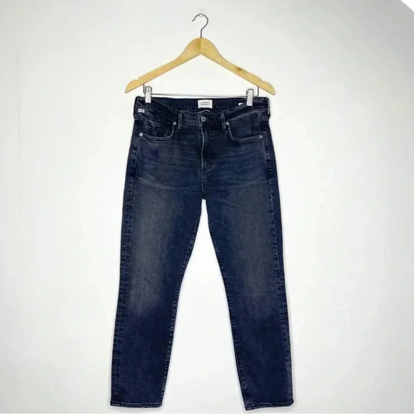 Citizens of Humanity Ella Gray Slim Crop Wash Jeans Denim Size 28 - Picture 8 of 9